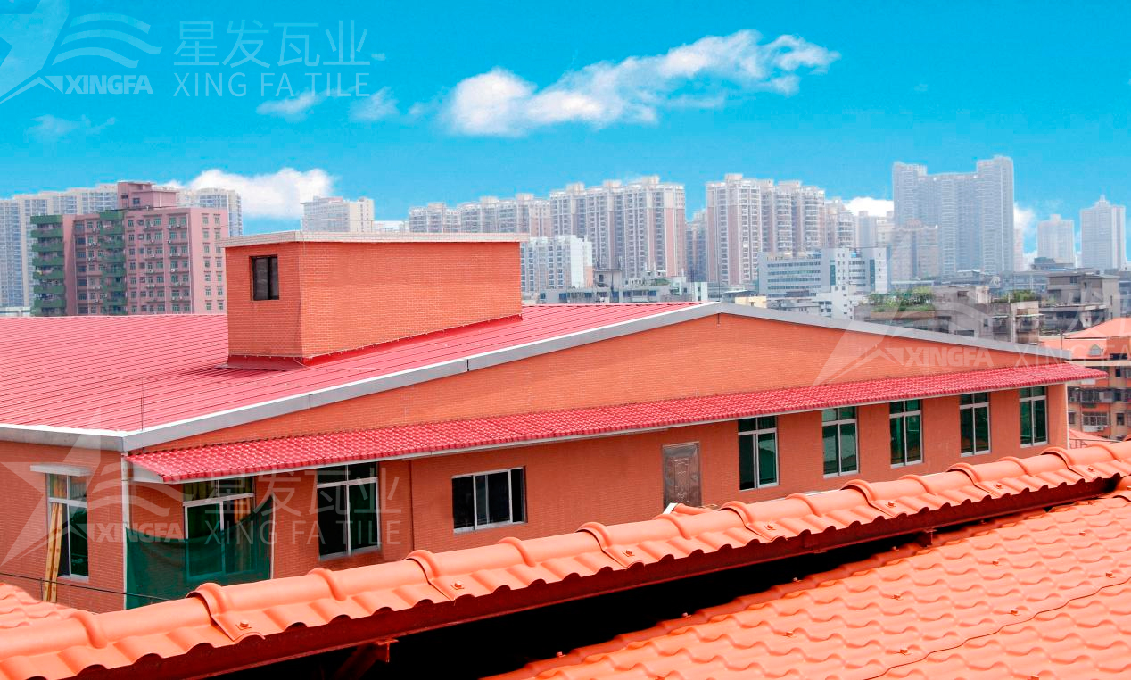 樹脂瓦非常適用于農(nóng)村房屋的改造，既實(shí)用，性價(jià)比又高！